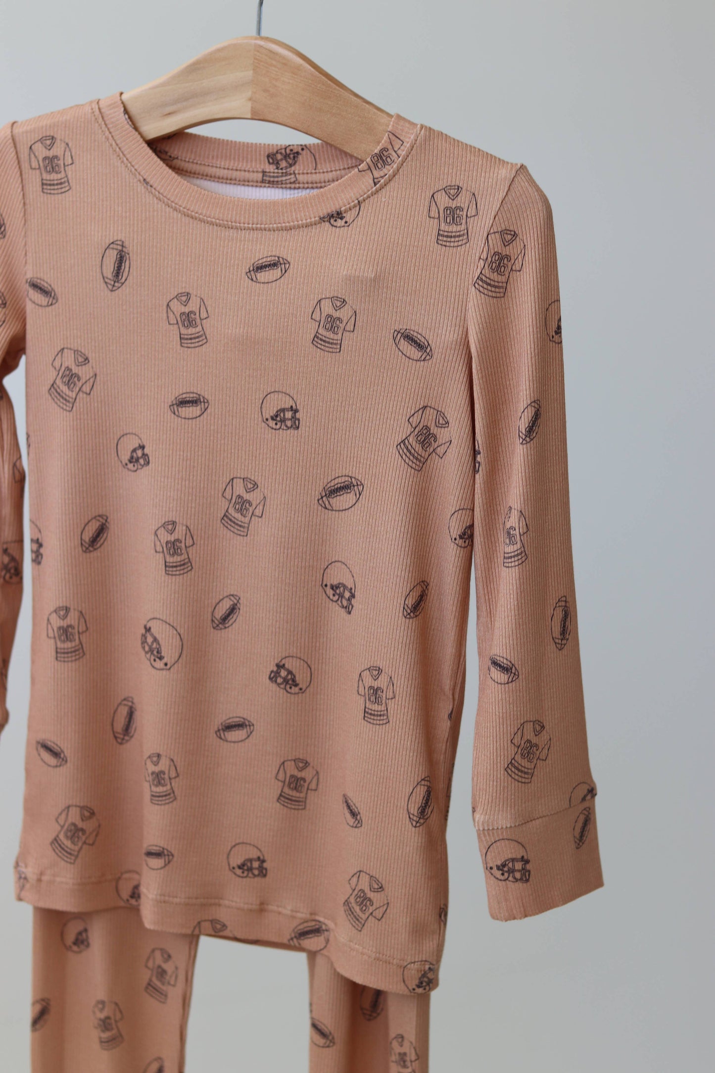 Little Linebacker Two-Piece Pajamas