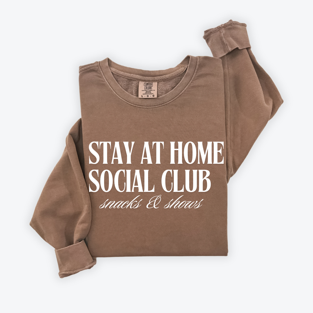 Stay at Home Social Club Graphic