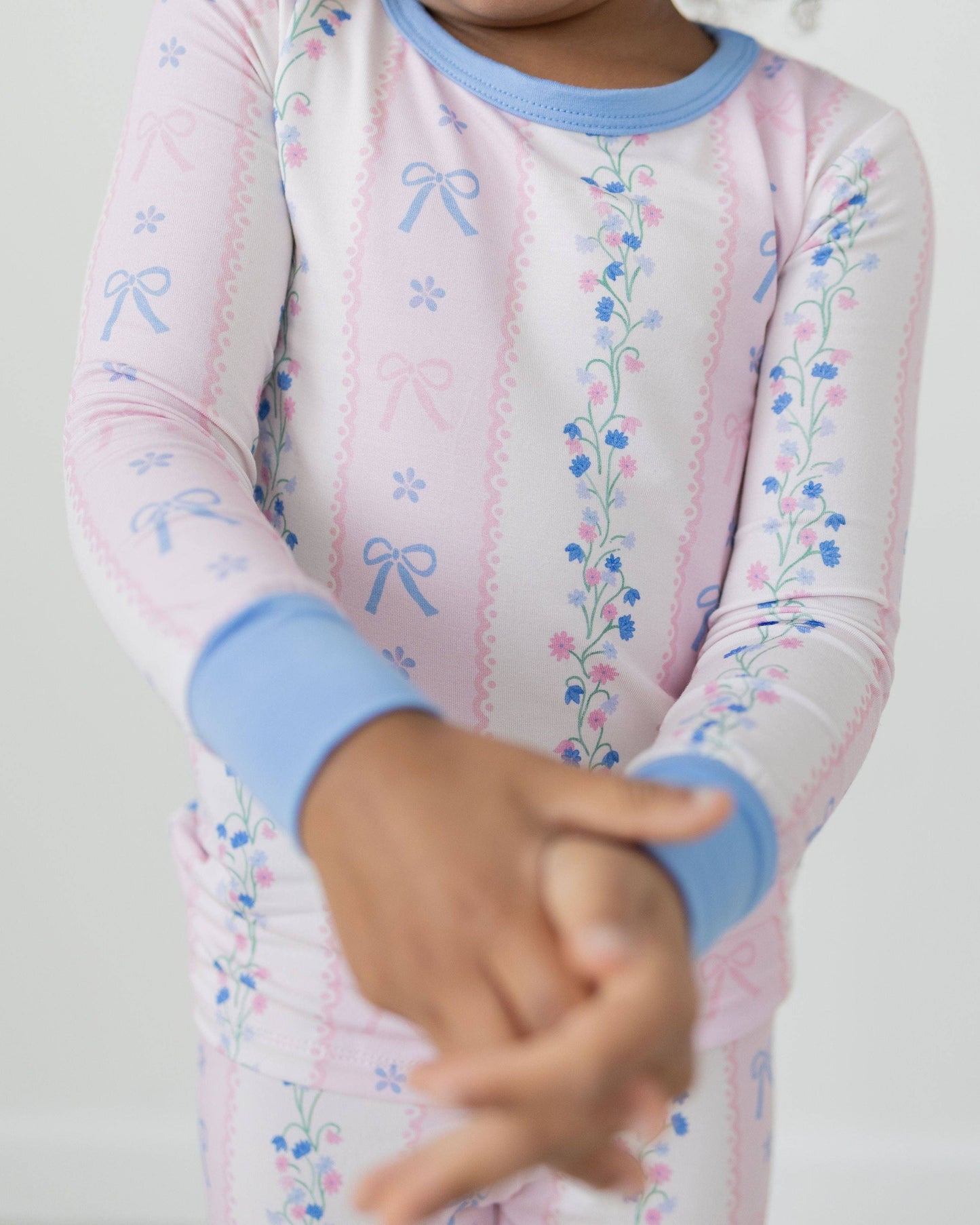 Bamboo Oui Bit Sleepy Toddler Pajamas