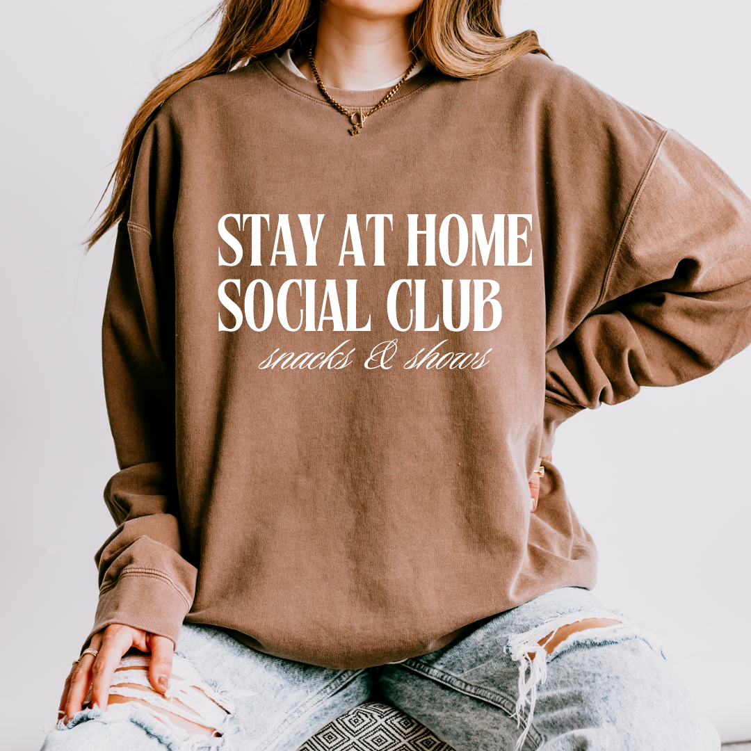 Stay at Home Social Club Graphic