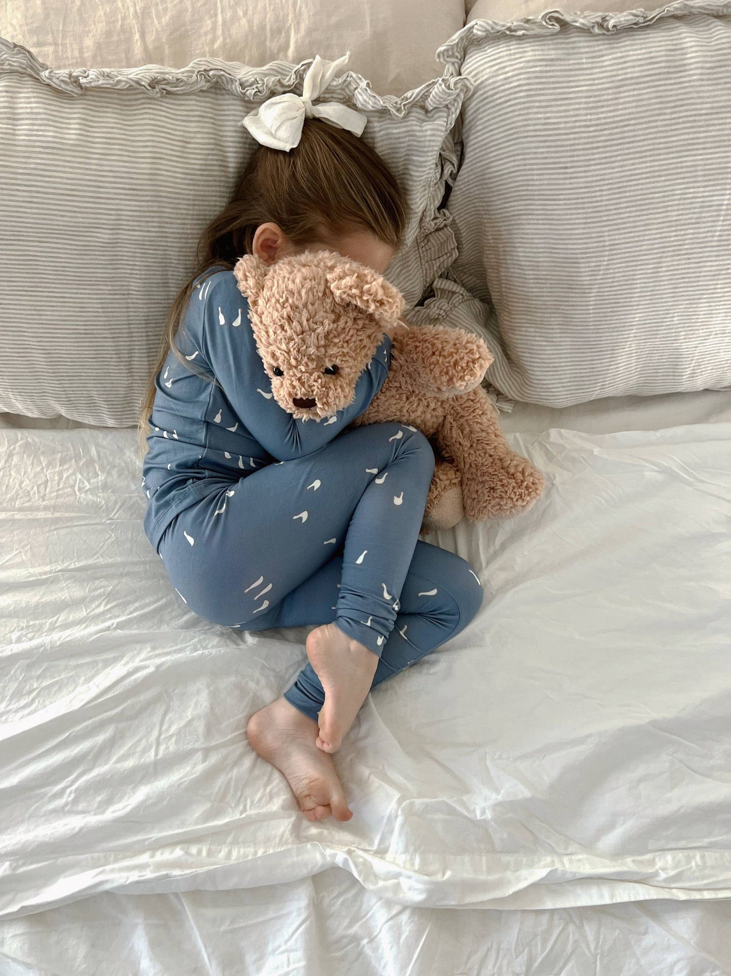 Bamboo Two Piece in Geese