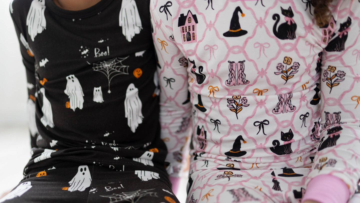Bamboo Boo Crew Long Toddler Pajamas