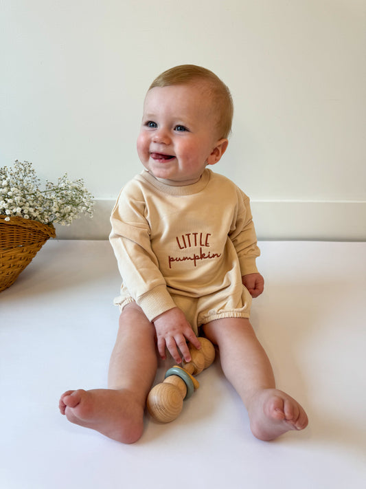 Little Pumpkin Baby Romper