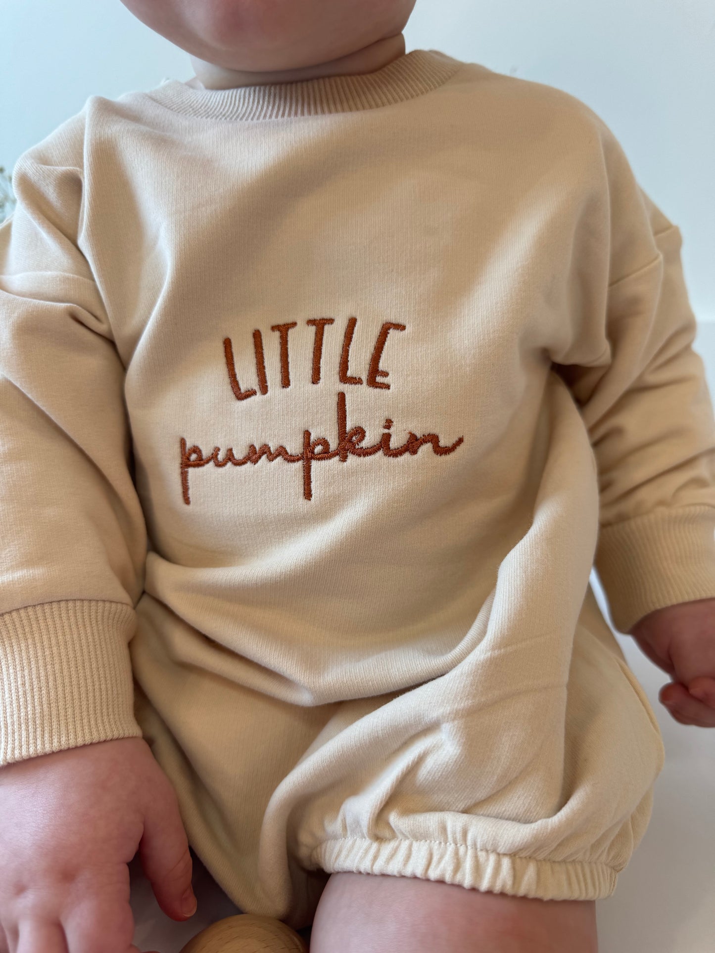 Little Pumpkin Baby Romper