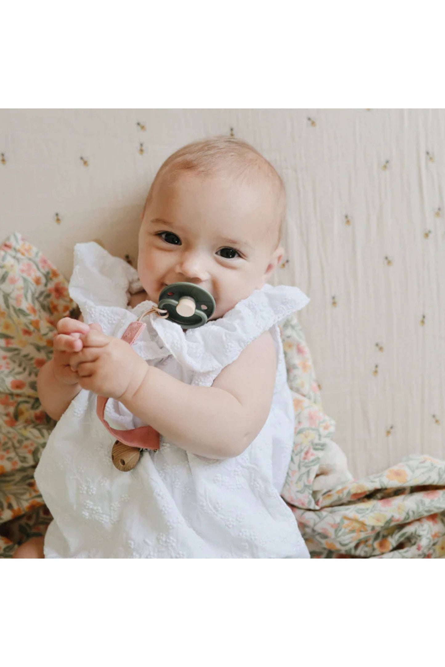 FRIGG Little Viking pacifier, Olive