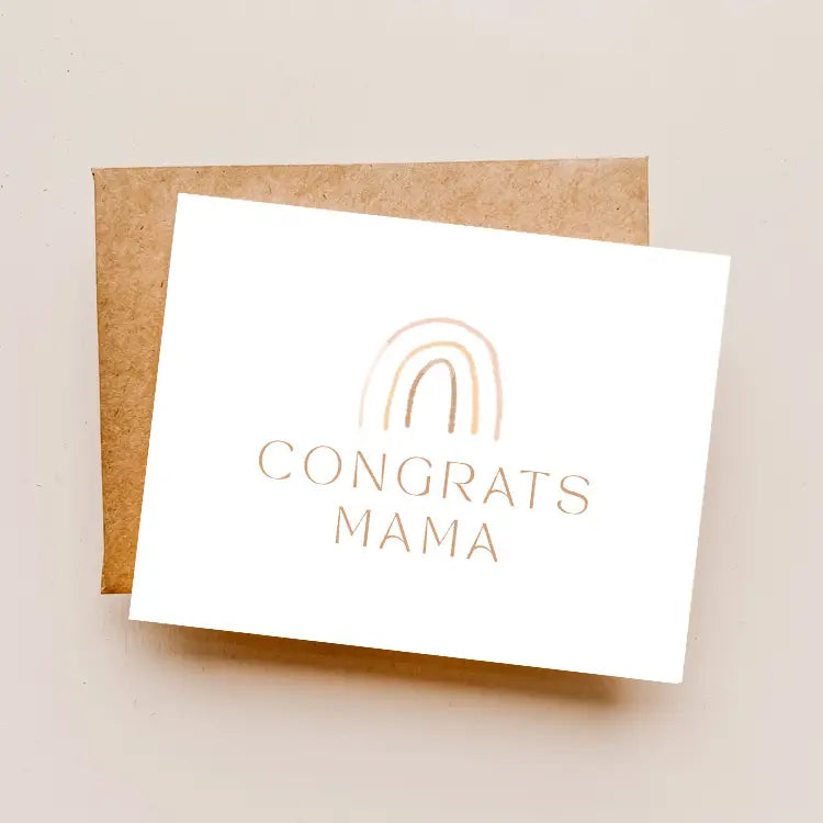 Congrats Mama Card