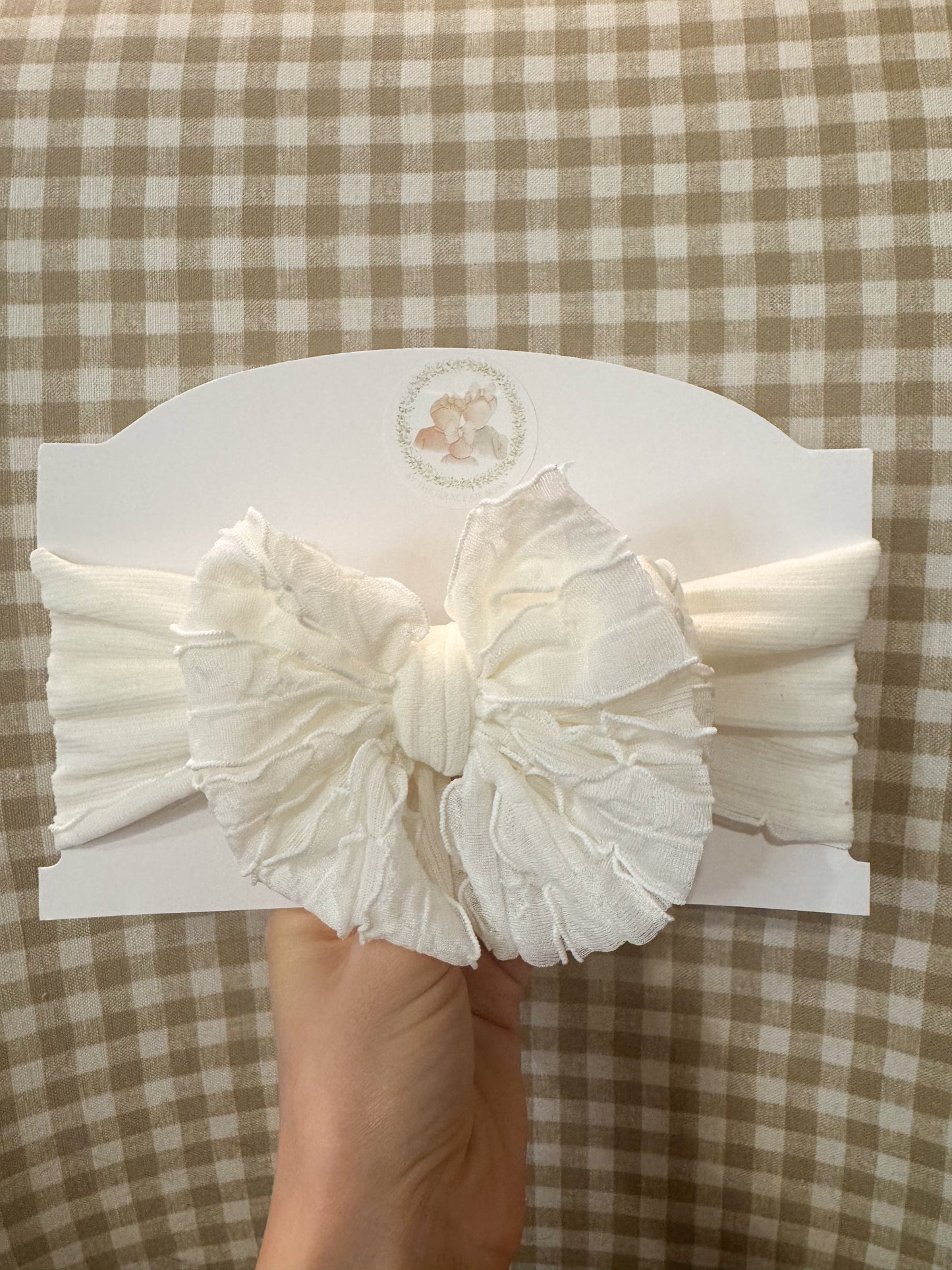 Ivory Ruffle