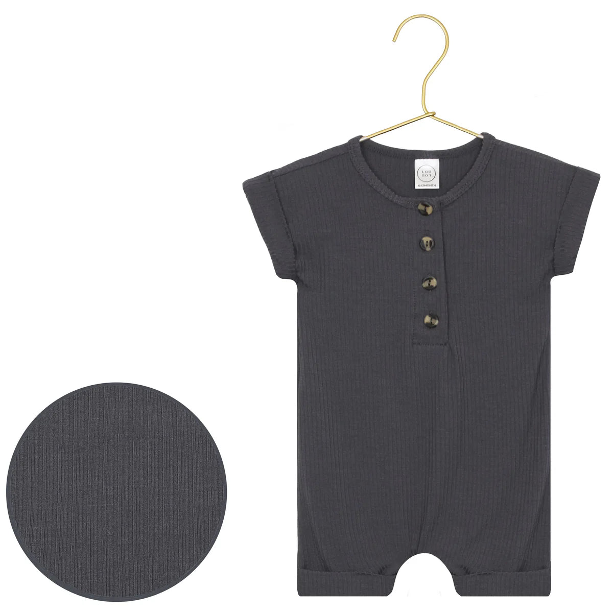 Hudson Ribbed Romper