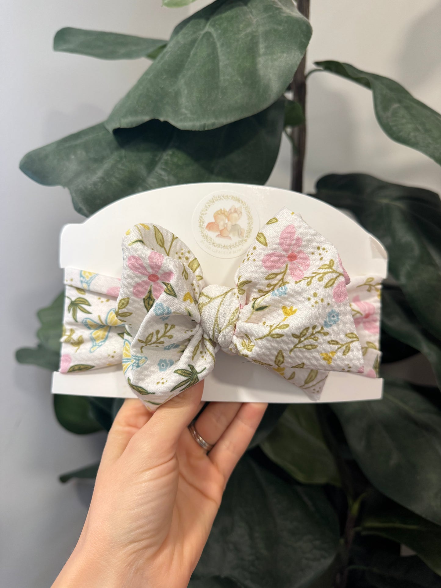 Butterfly Garden Floral by By The Grace of Bows