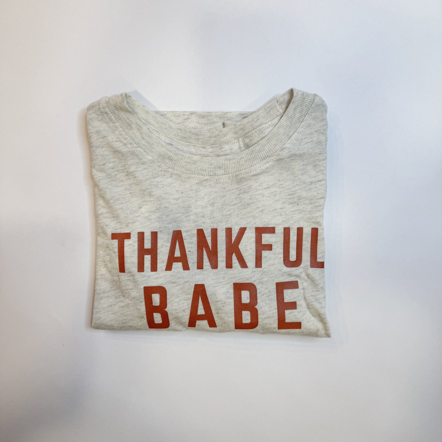 Thankful Babe Graphic/Long sleeve