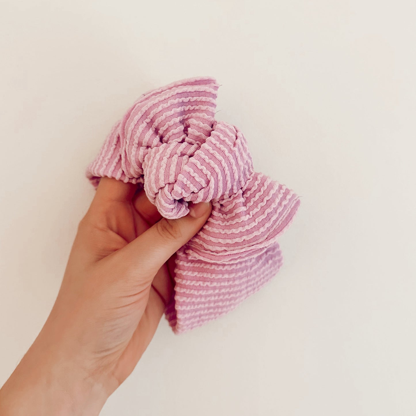 Lilac Wave Headwrap Bow