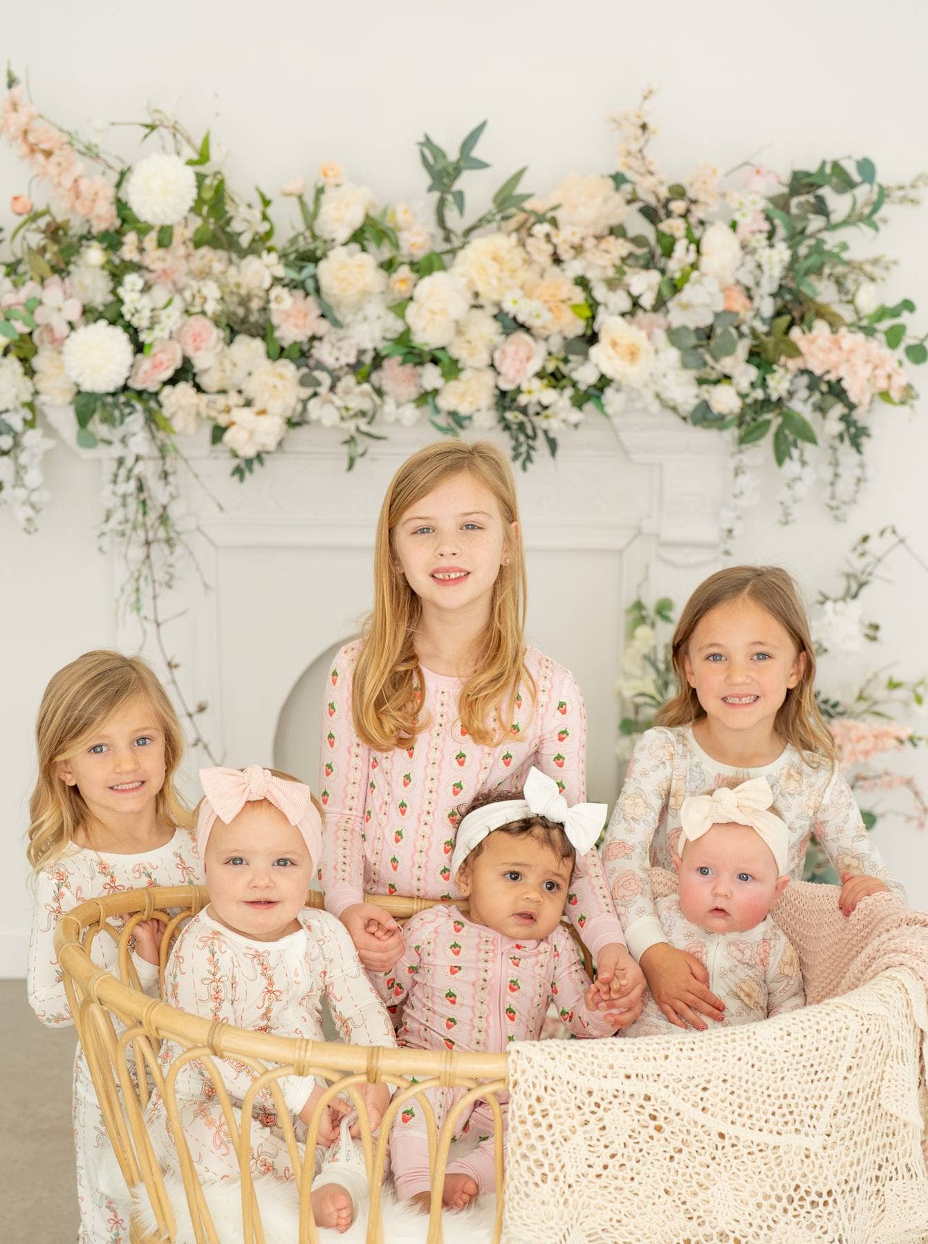 Sweet Strawberry Bamboo Pajama π | Two-Piece Girls PJ Set