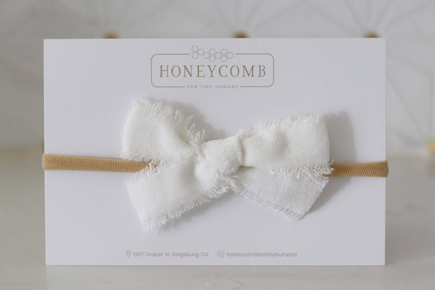 Classic headband bow