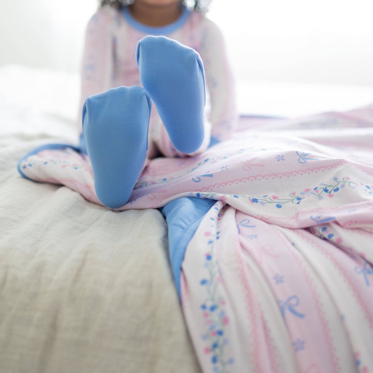 Bamboo Oui Bit Sleepy Toddler Pajamas