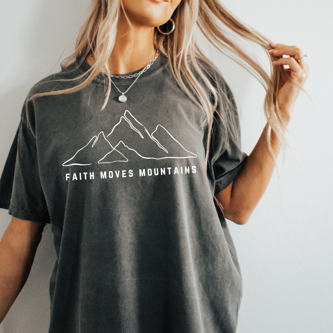 Faith Moves Mountains Tee