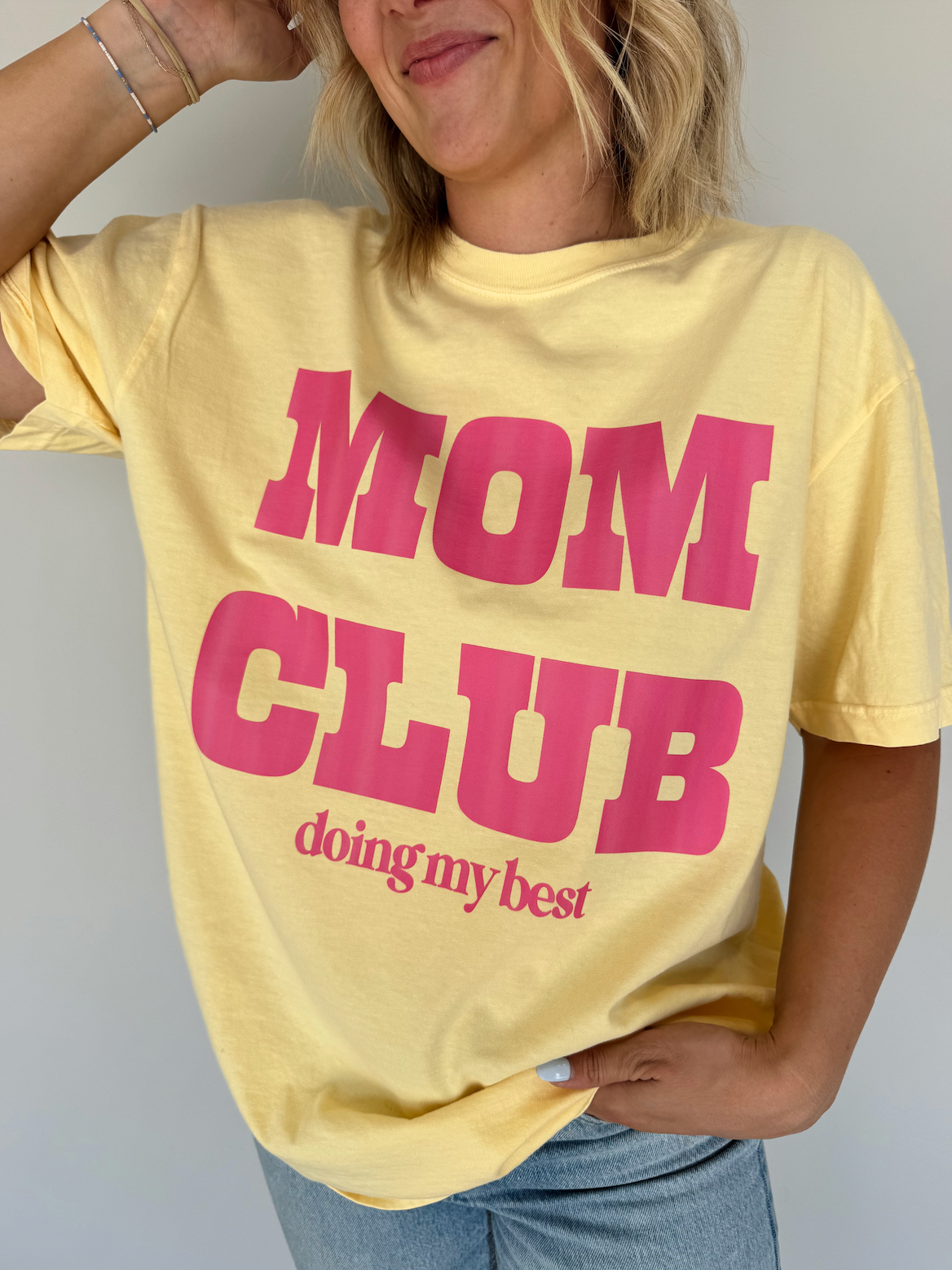 Mom Club Tee | NEW COLOR