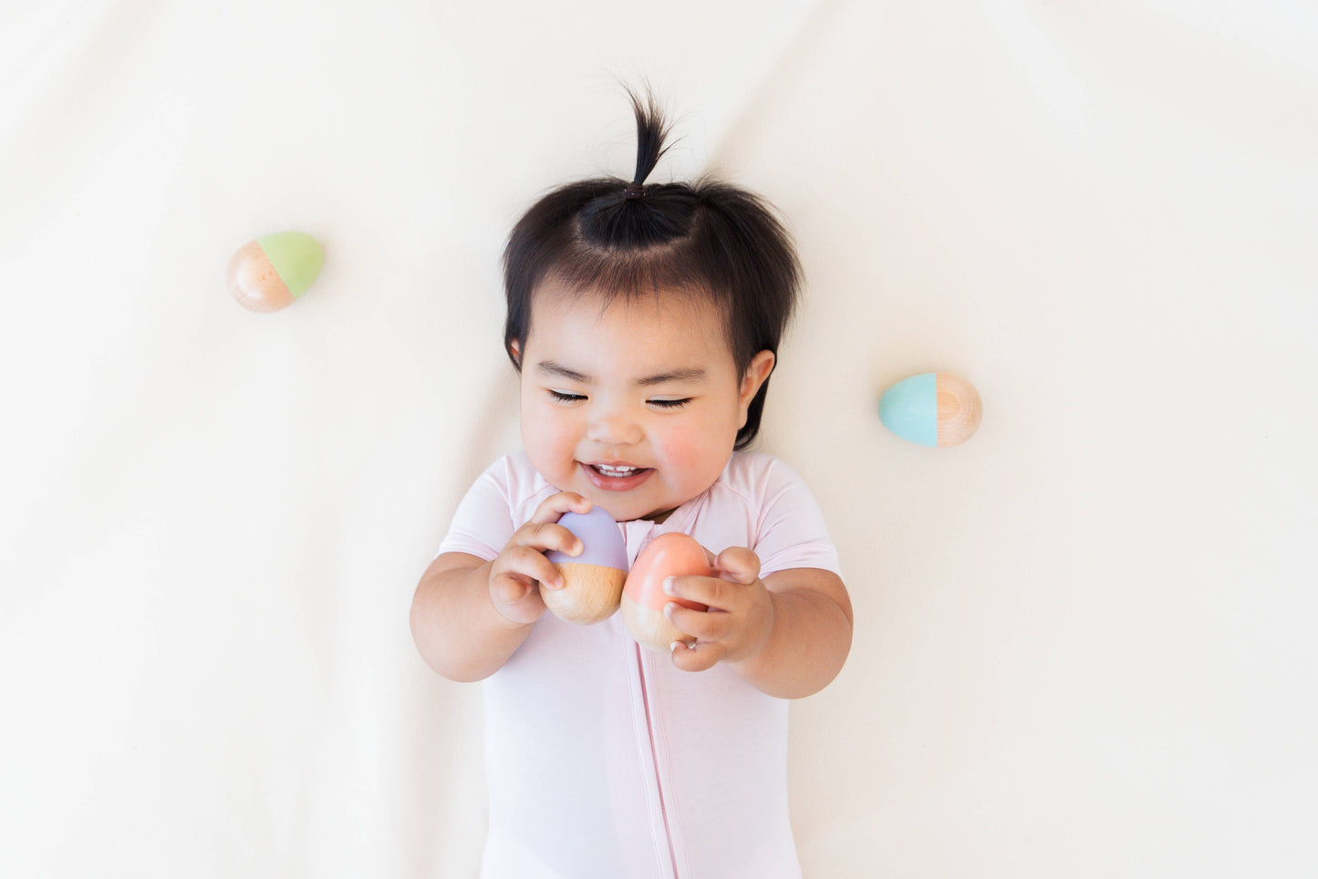 Wooden Egg Shakers Toy, Montessori Baby Musical Sensory Set