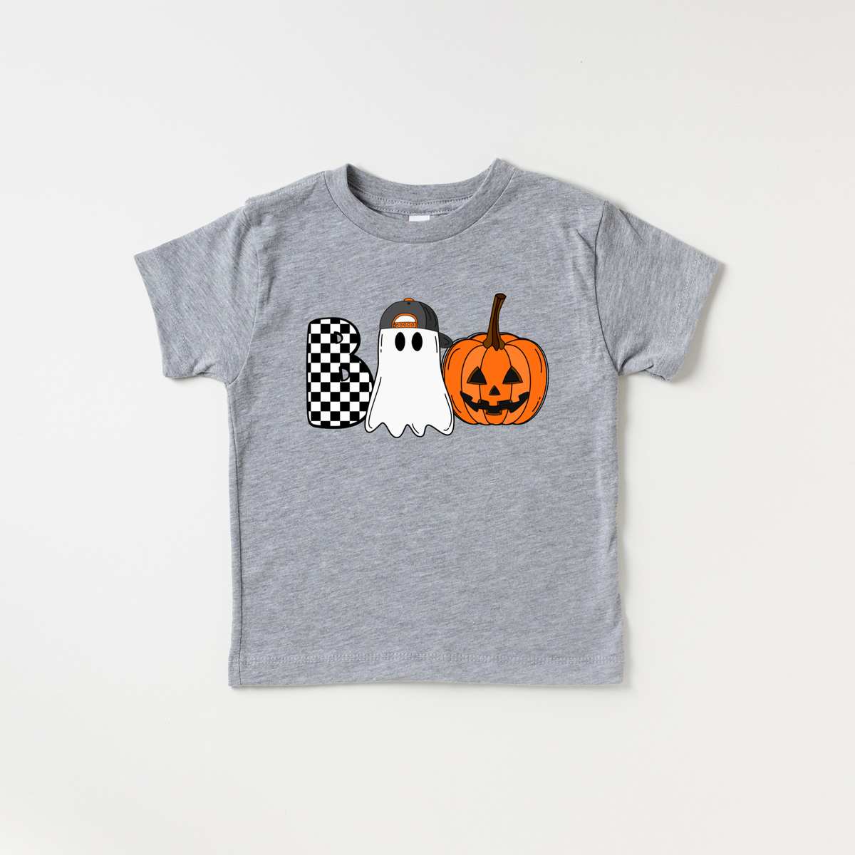 Boo Crew Boo Ghost Pumpkin Boys Halloween Kids Shirt
