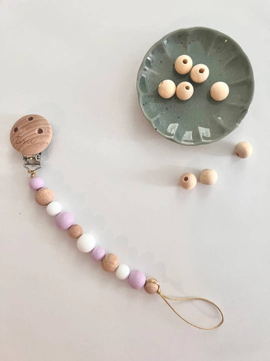 TISU pacifier clip, Lilac