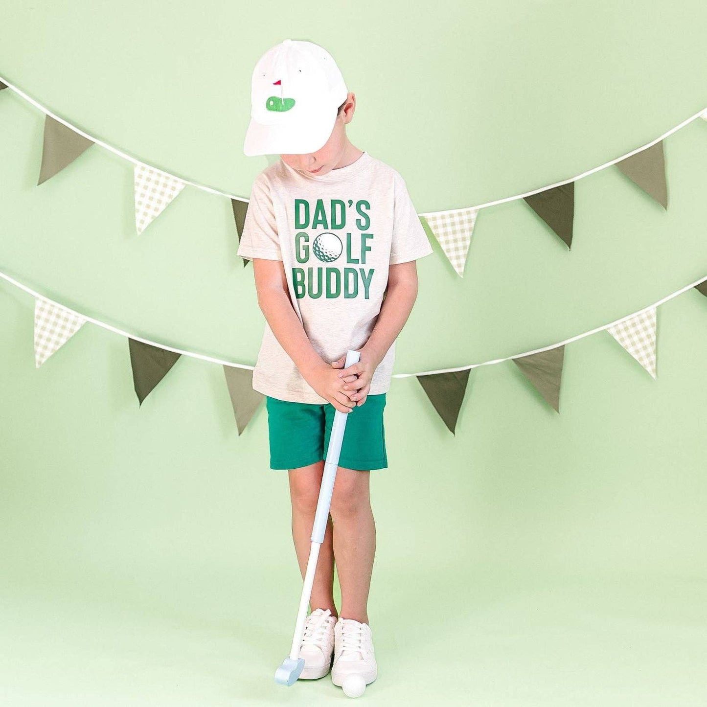 Dad's Golf Buddy Short Sleeve T-Shirt - Boys Clothing