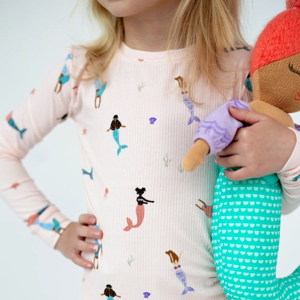 Mermaids Small Ribbed Two-Piece Set