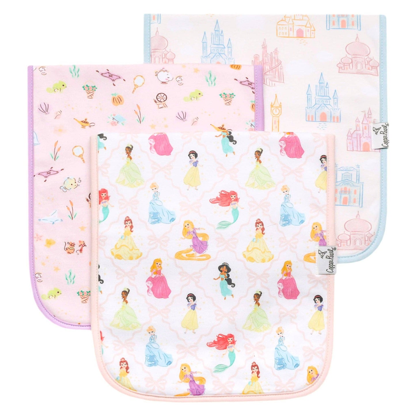 Premium Burp Cloths - Disney Princess