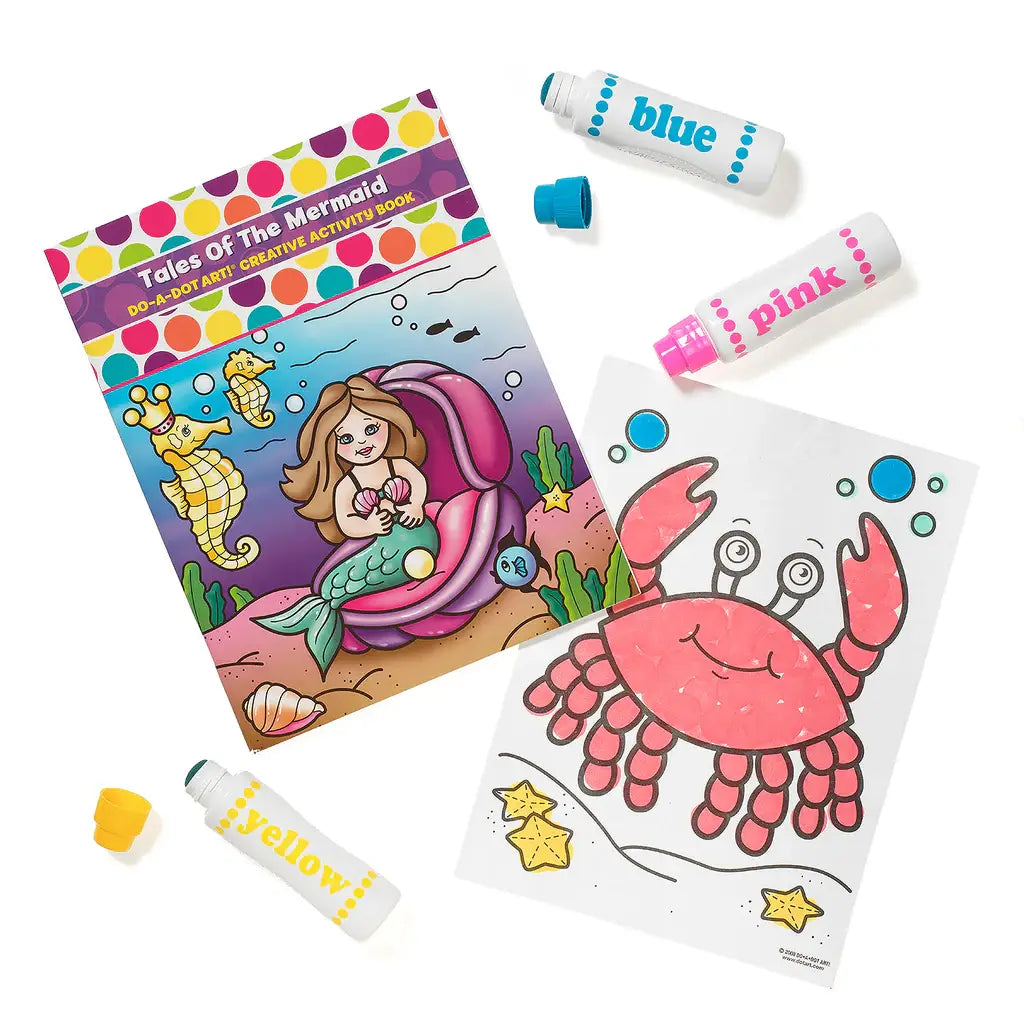 Do A Dot Art! Tales of the Mermaid Activity Book For Kids