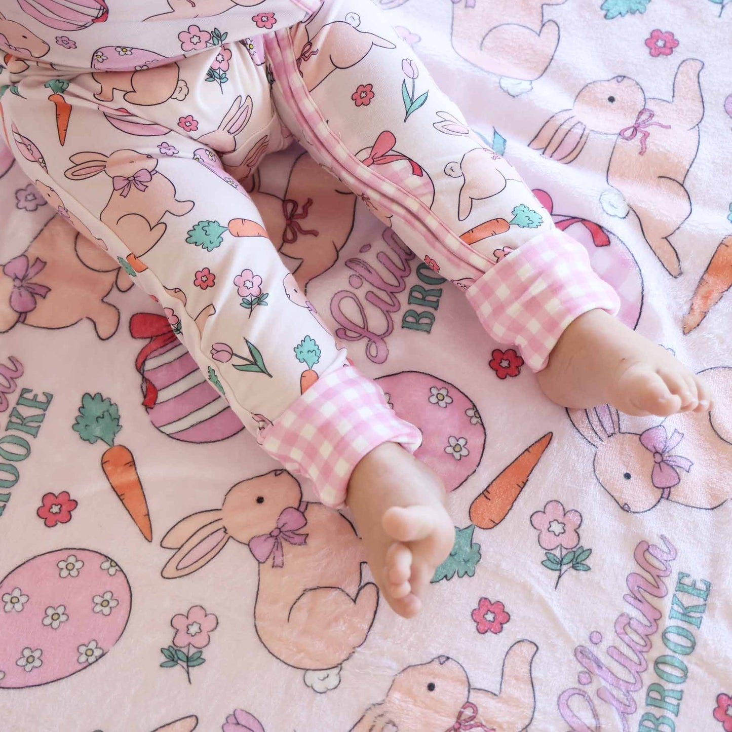 Hoppy Spring Convertible Zip Romper | Pink