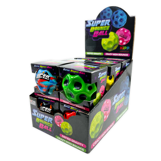 So Much Fun! Super Bounce Ball Boxed Assortment - 12/Display