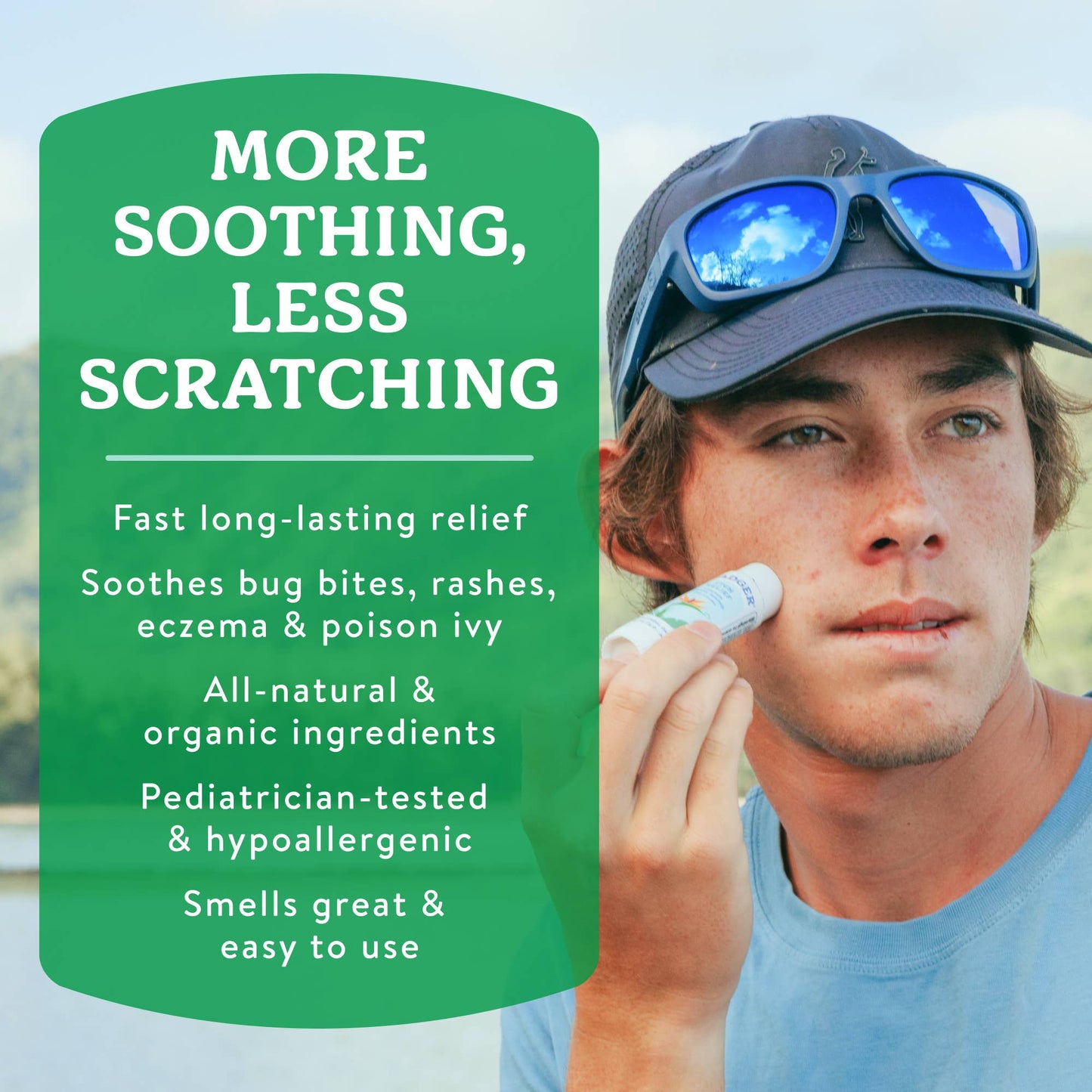 Badger Itch Relief Stick, Anti-Itch Cream for Bug Bites