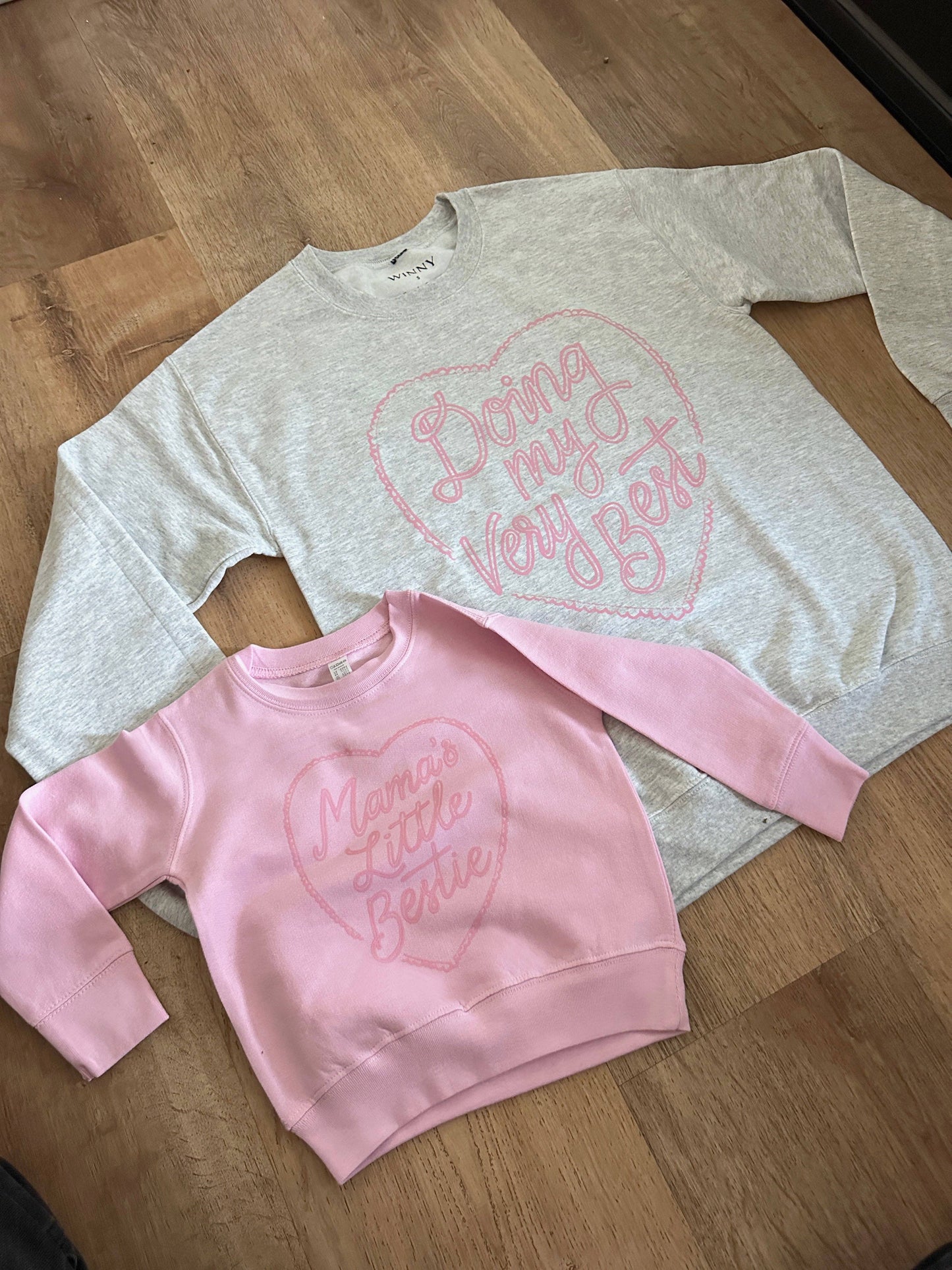 Doing My Very Best Crewneck