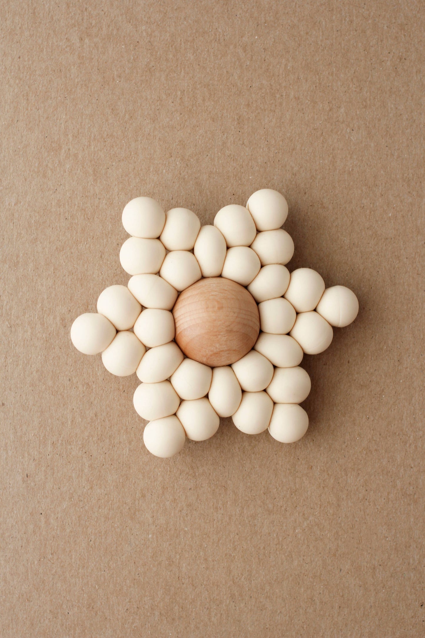 Teether - Star | Cream