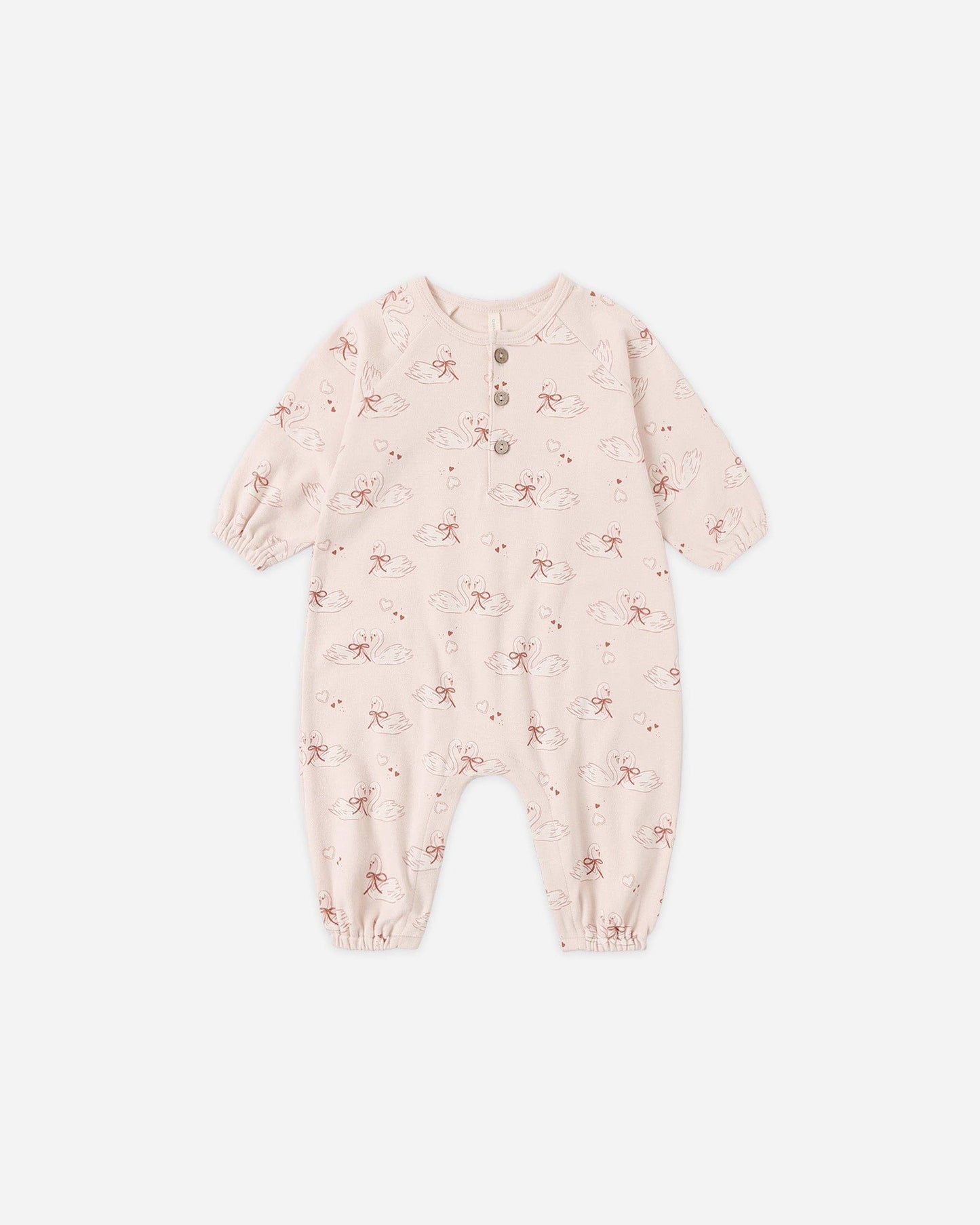 Henley Bubble Jumpsuit || Swans