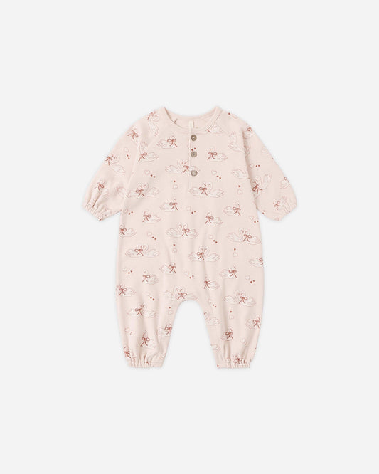 Henley Bubble Jumpsuit || Swans