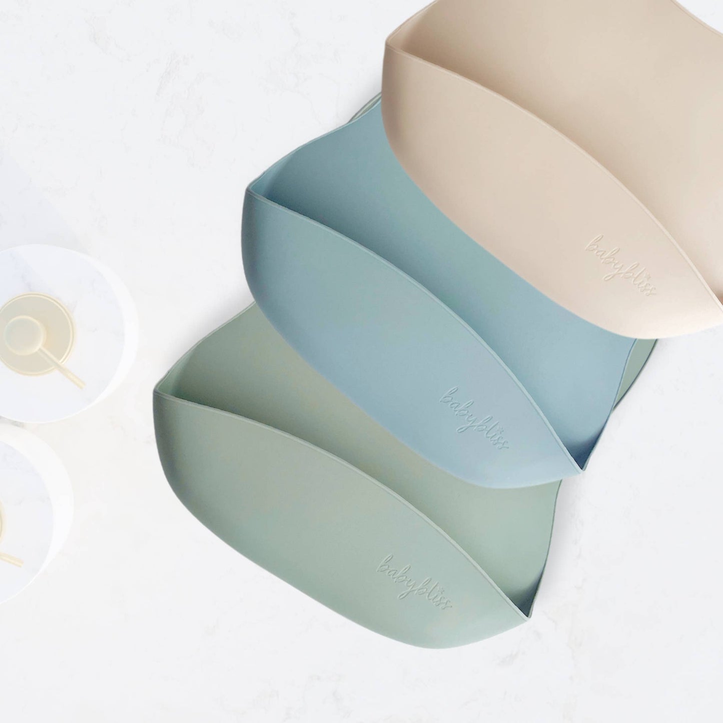 Silicone Bib - Dusty Teal