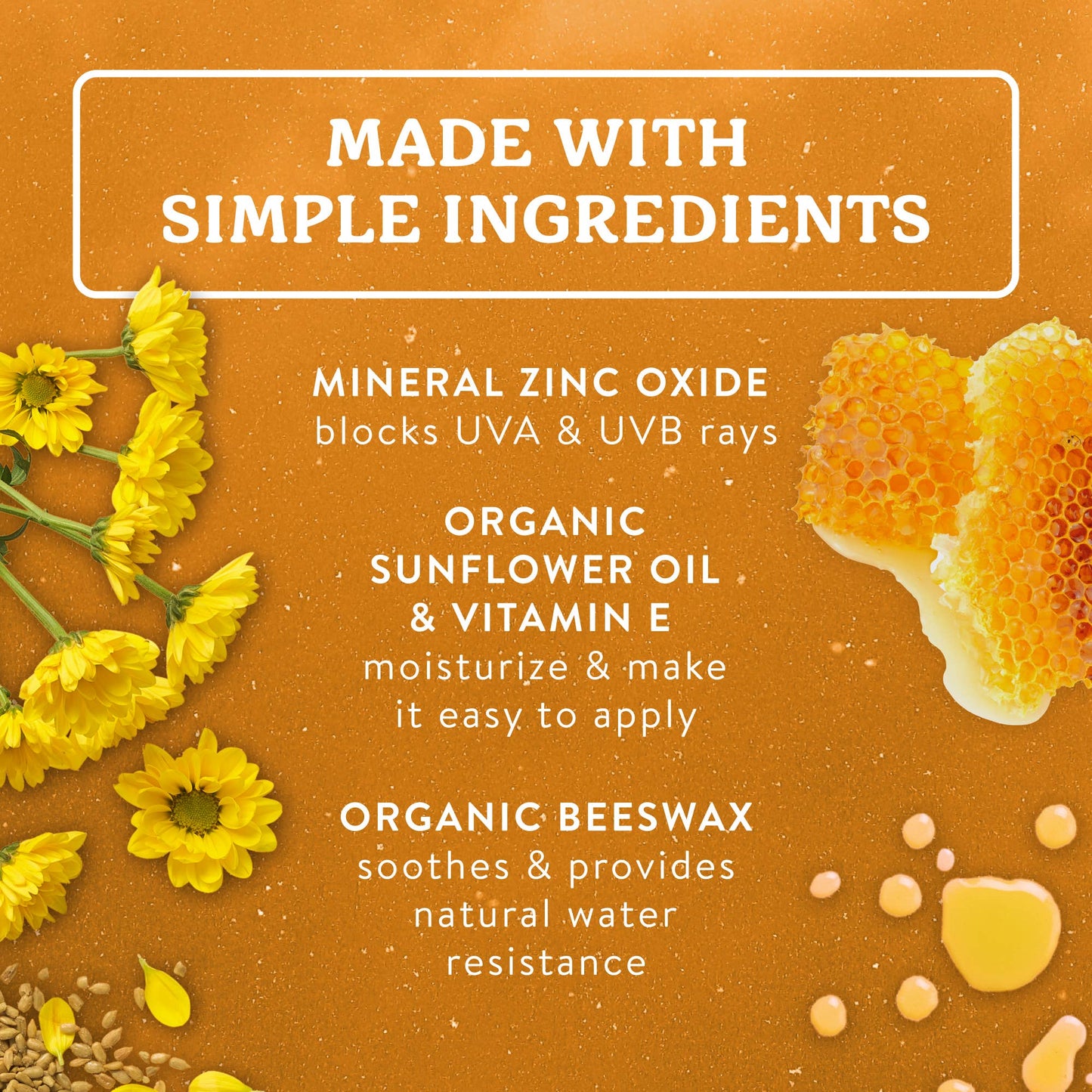Badger Kids Mineral Sunscreen Face Stick SPF 35