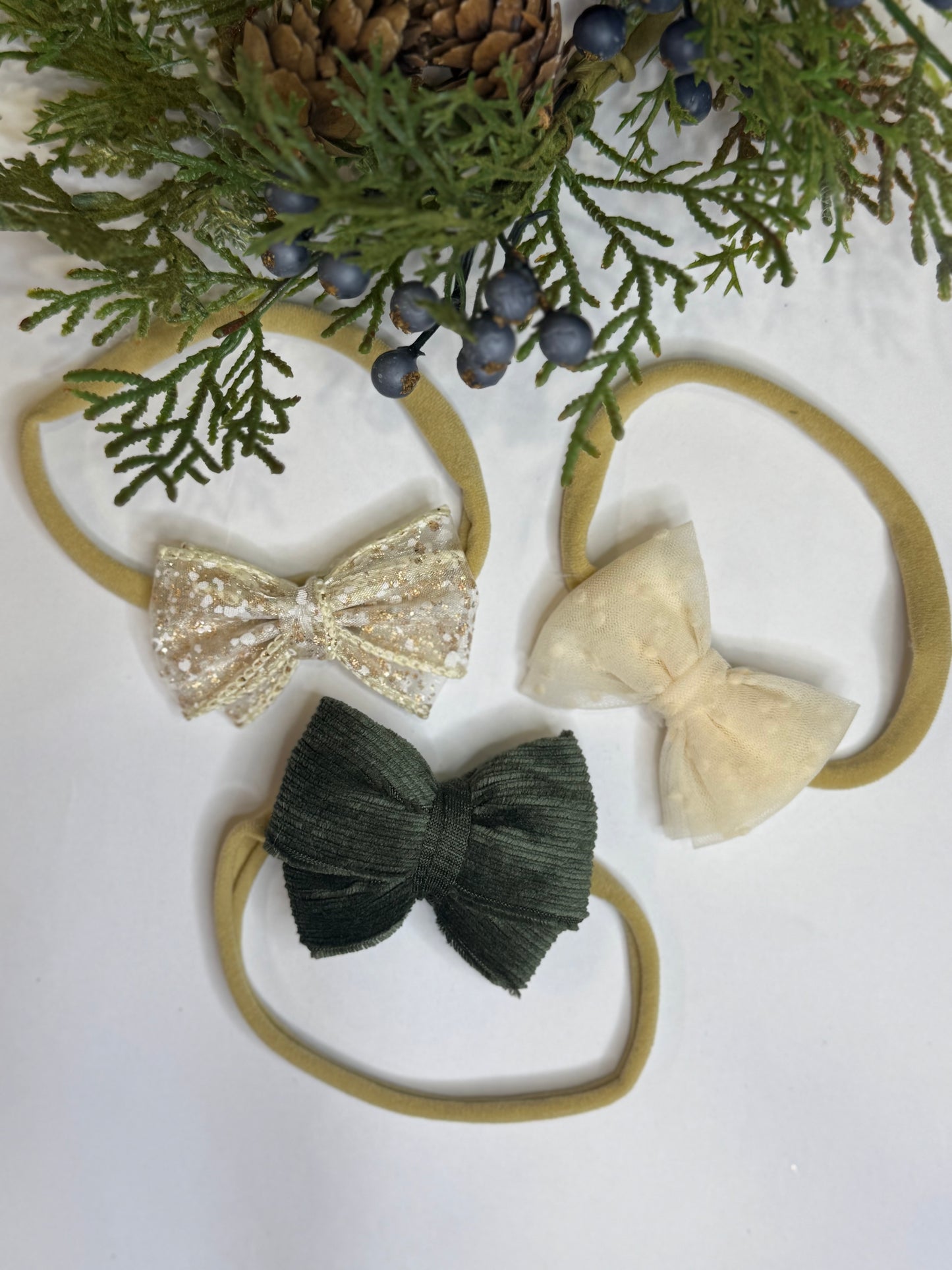 A golden Christmas *itty bitty set*