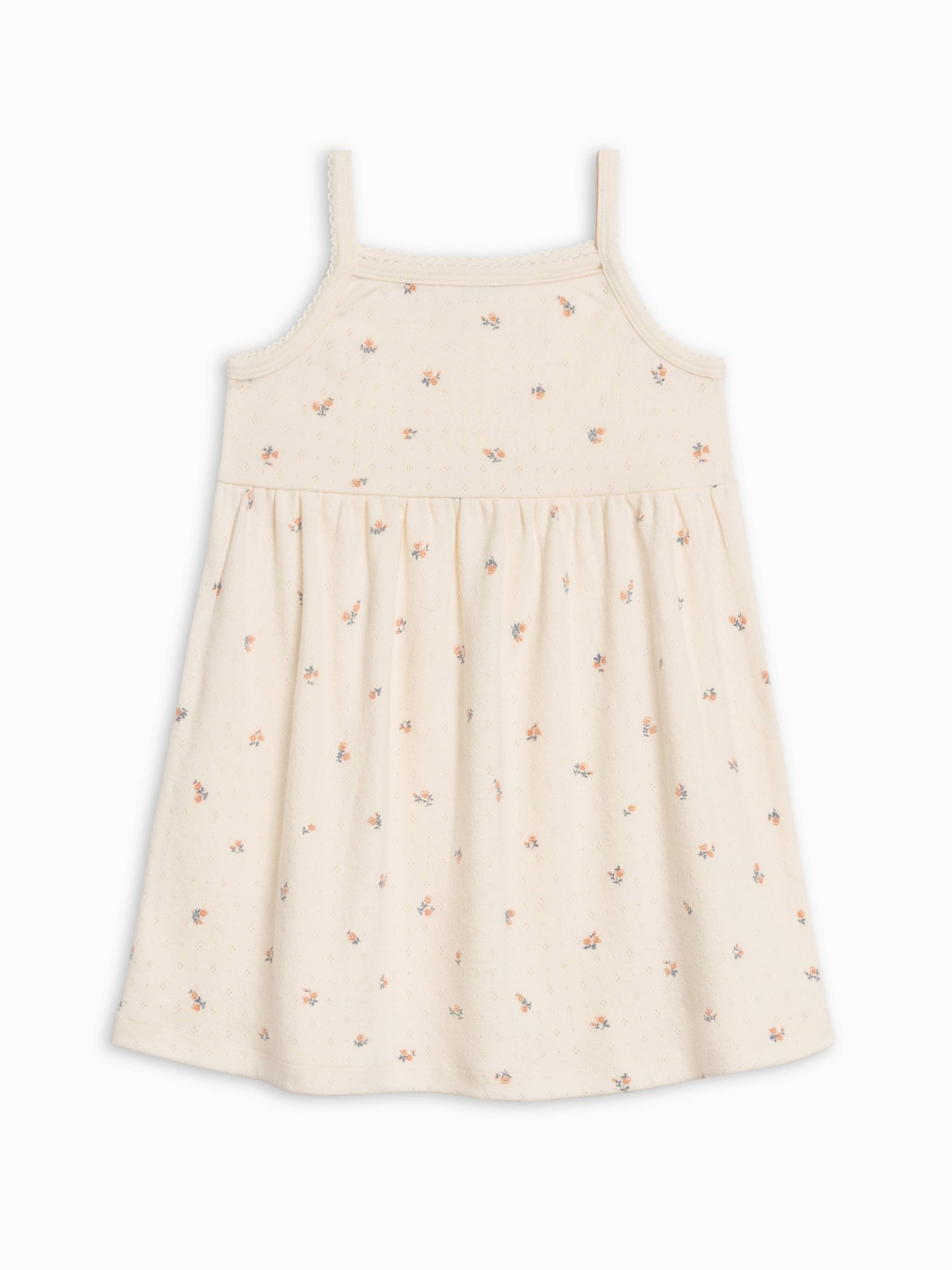 Belle Pointelle Tank Dress - Maris Floral / Ivory + Sea