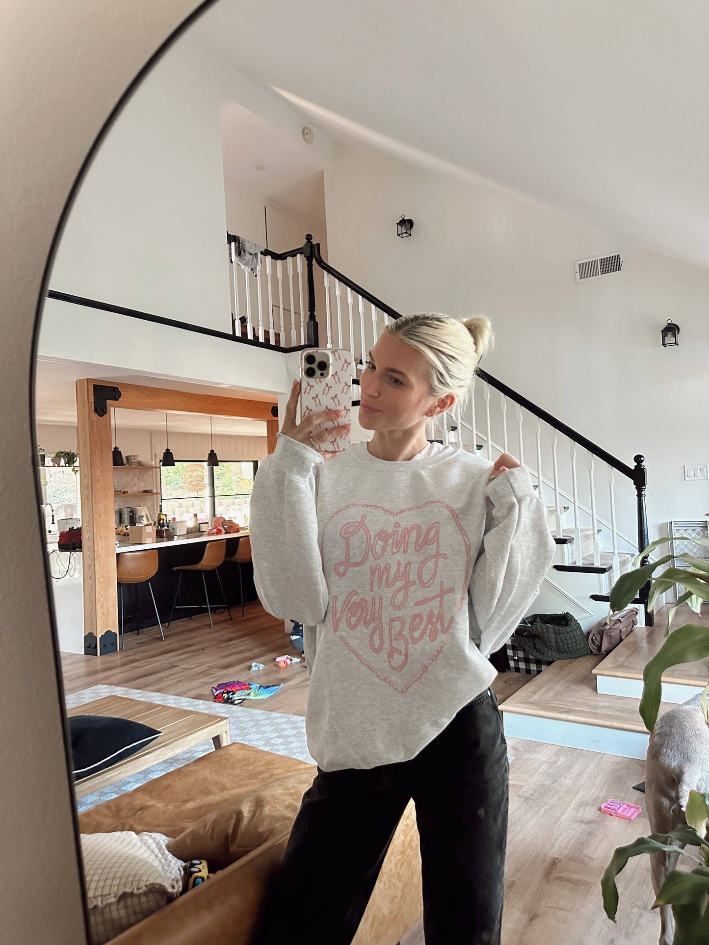 Doing My Very Best Crewneck