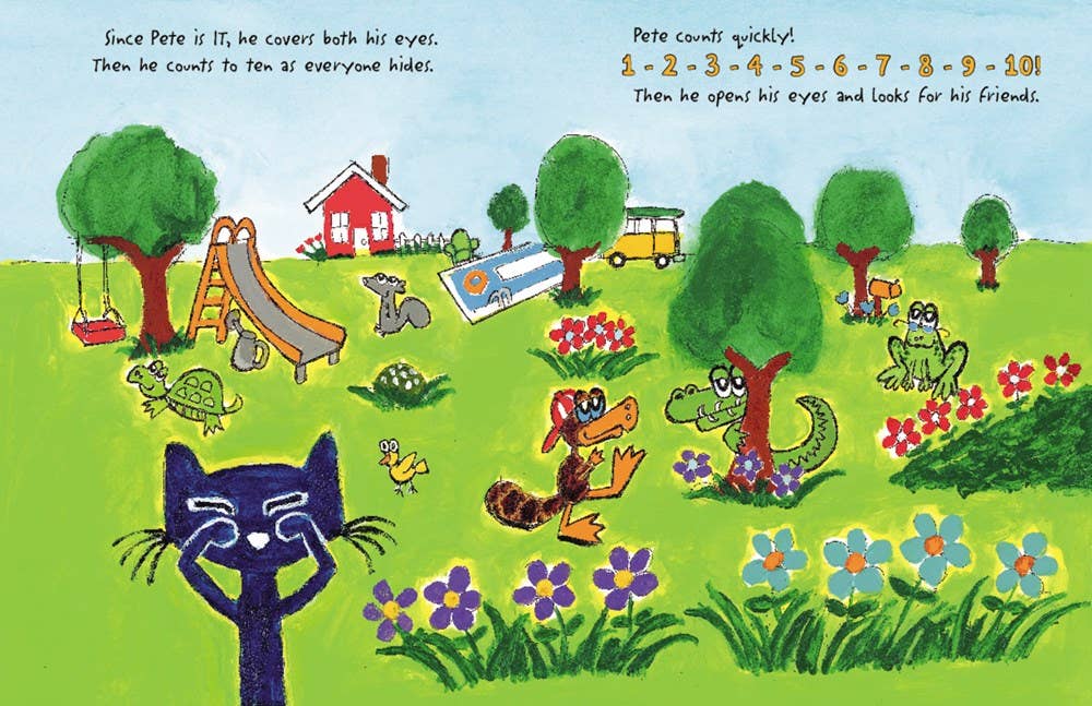 Pete the Cat Plays Hide-and-Seek : James Dean