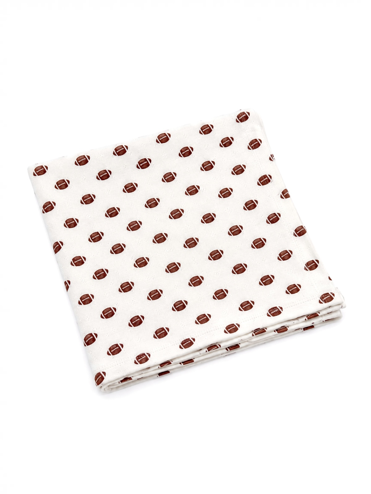 Football / Organic Pointelle Swaddle