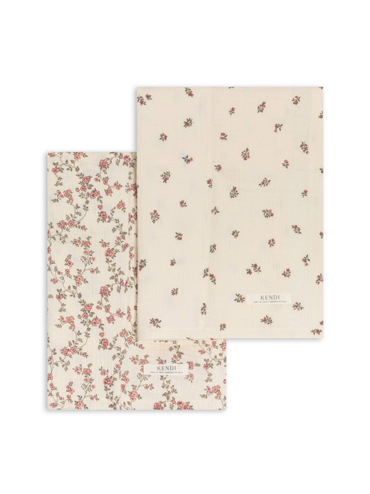 2-Pack Muslin Burp Cloths