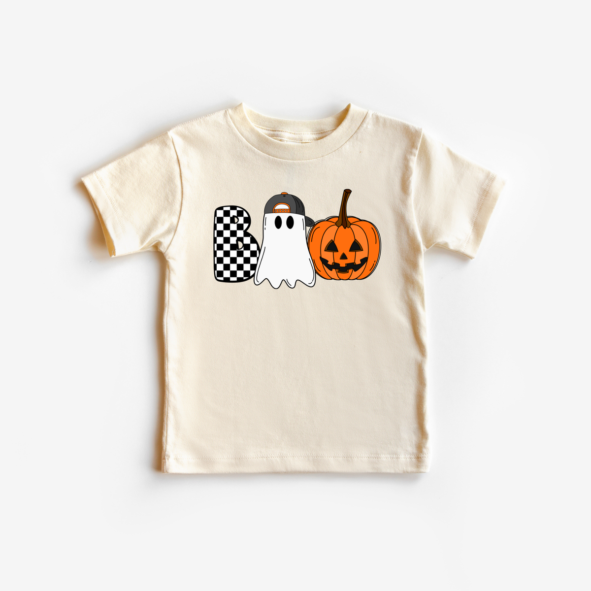 Boo Crew Boo Ghost Pumpkin Boys Halloween Kids Shirt