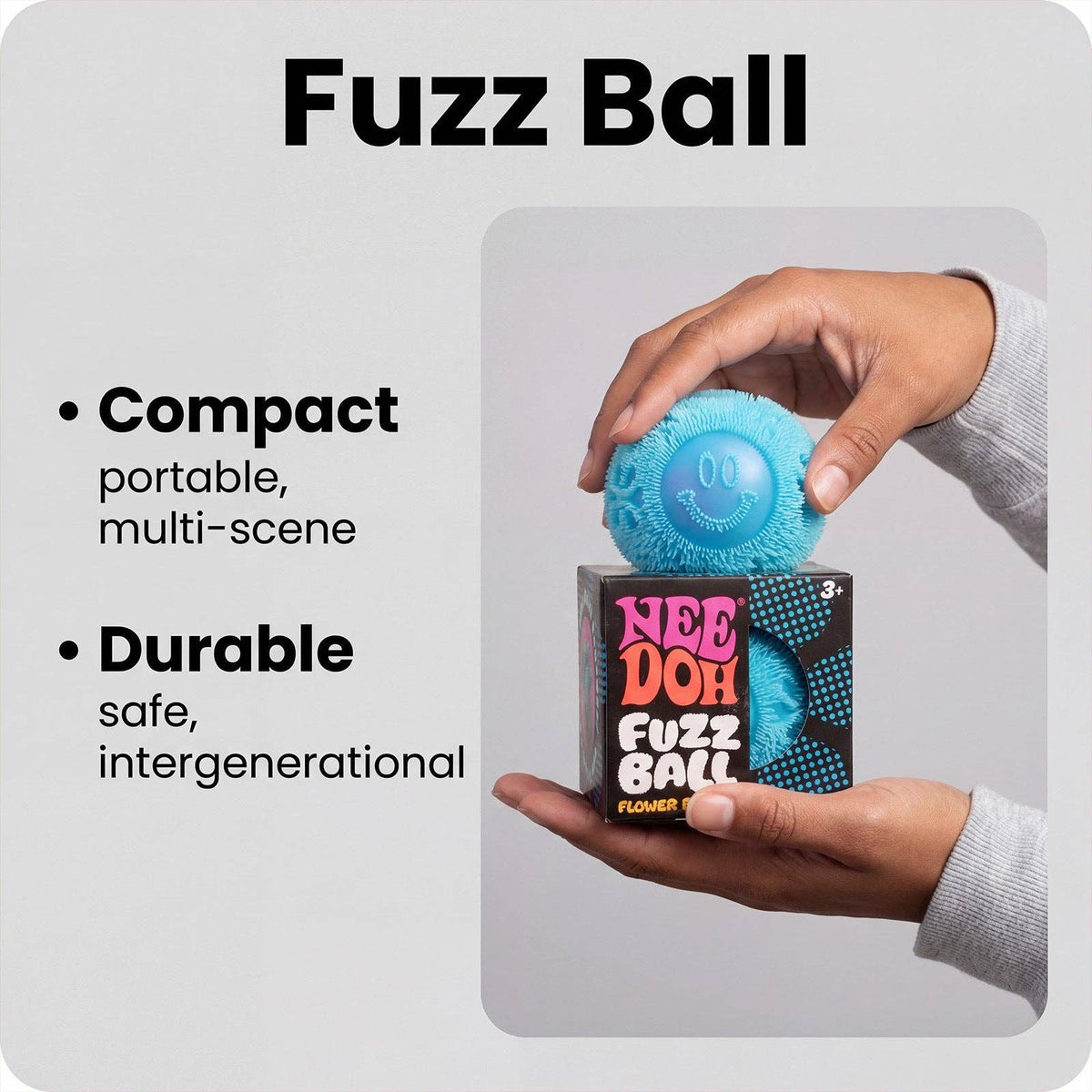 Colorful Smiley Ball TPR Stress Toy