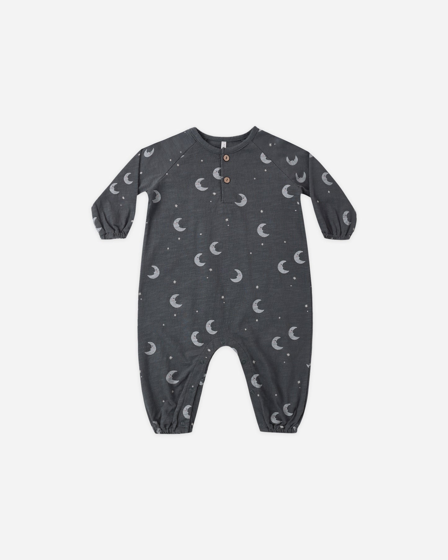 Rylee + Cru Henley Jumpsuit Moons