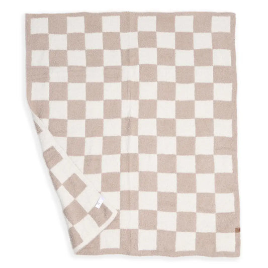 Plush Checkered Blanket