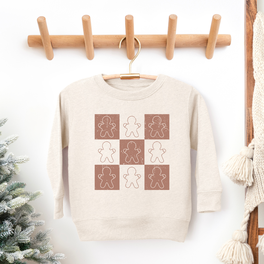 Checkered Gingerbread Graphic