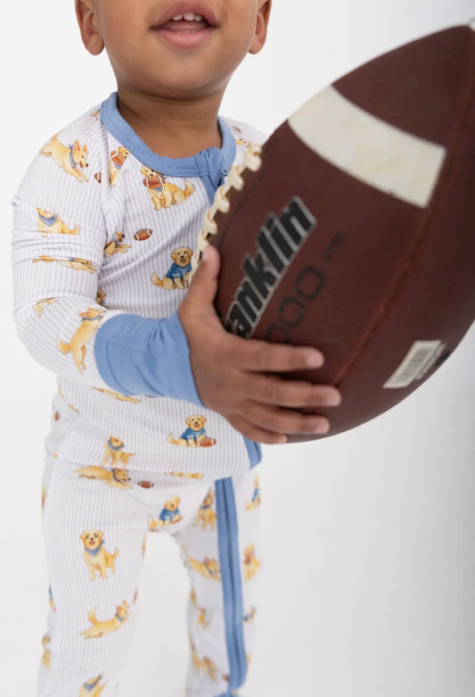 Golden Game Day Baby PJs