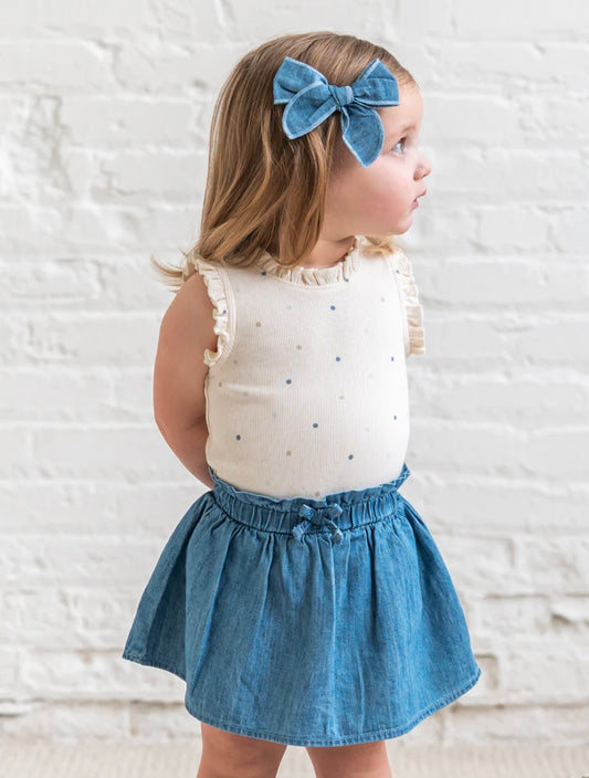 Iona Chambray Skirt