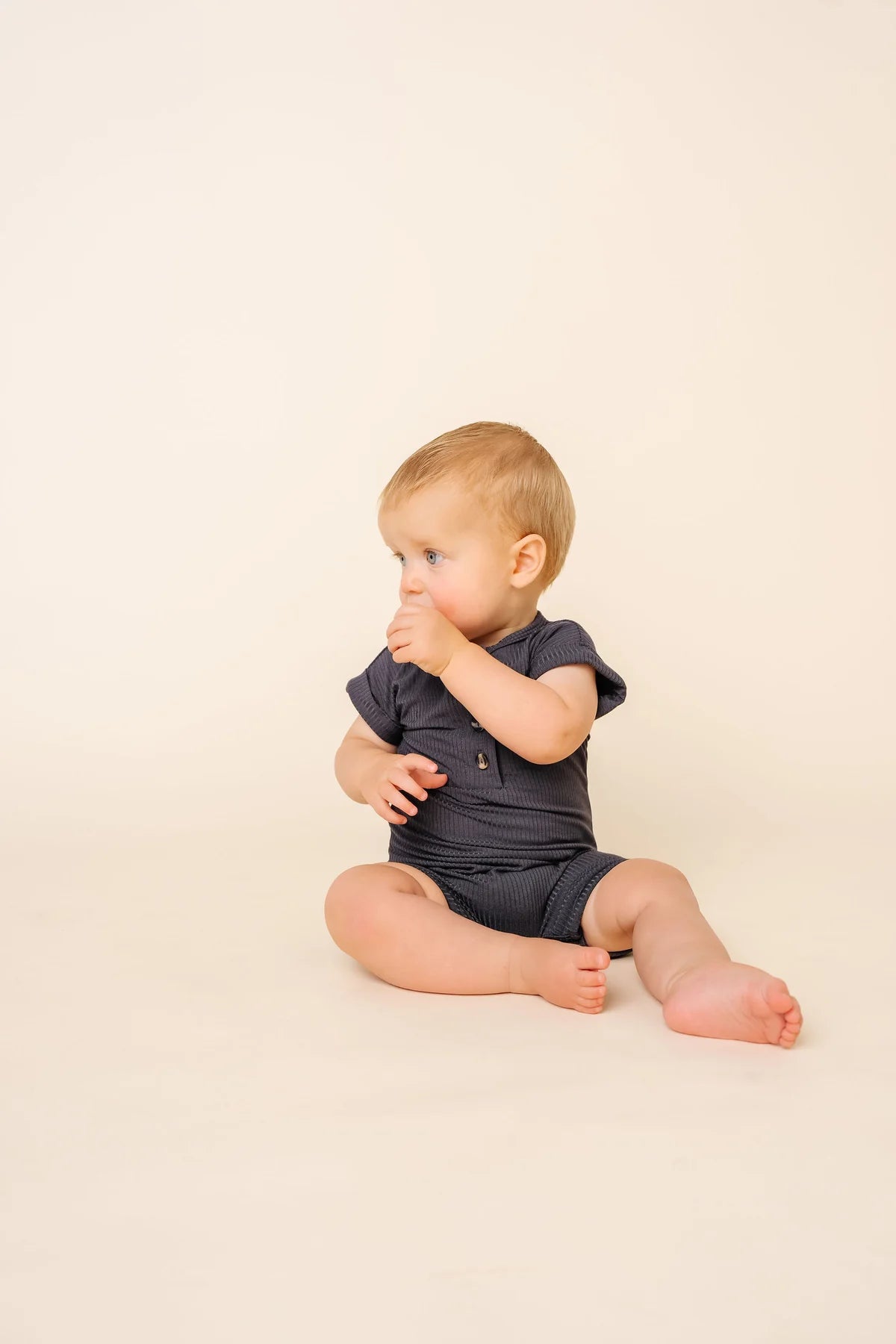 Hudson Ribbed Romper